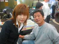 大会写真。MVP賞、役満賞